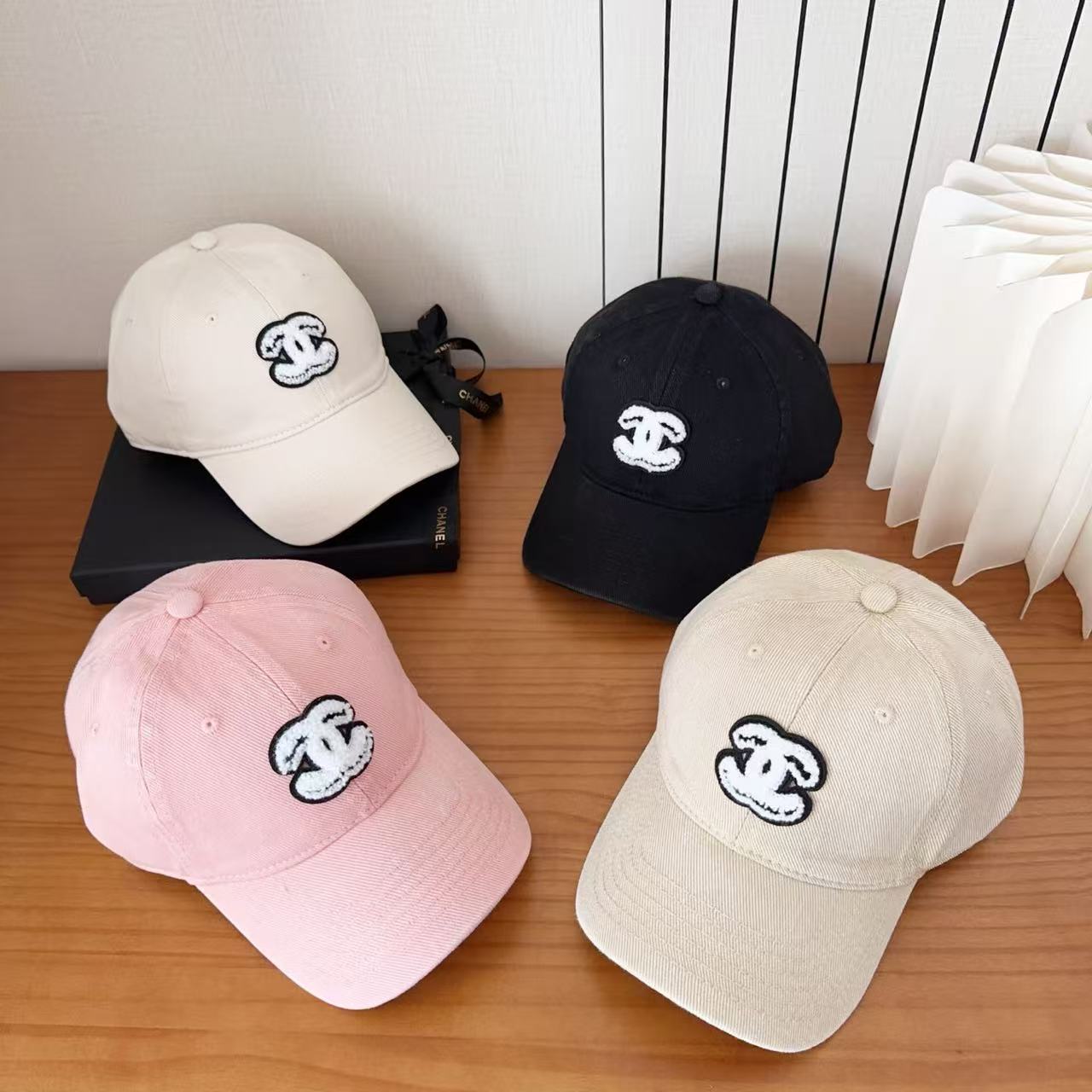 CHANE1 ダブルC ベースボールキャップ【50％割引+送料無料】