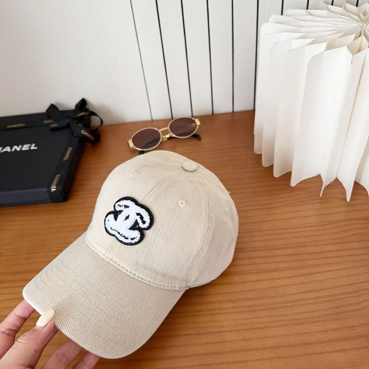 CHANE1 ダブルC ベースボールキャップ【50％割引+送料無料】