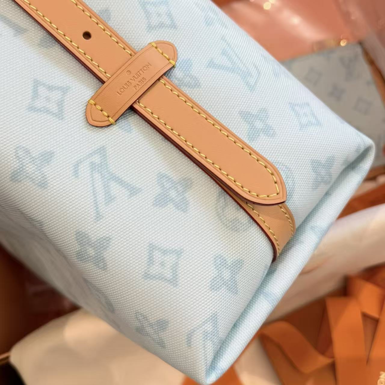 LV Carryallキャンバス地の脇下バッグ【50%割引+送料無料】