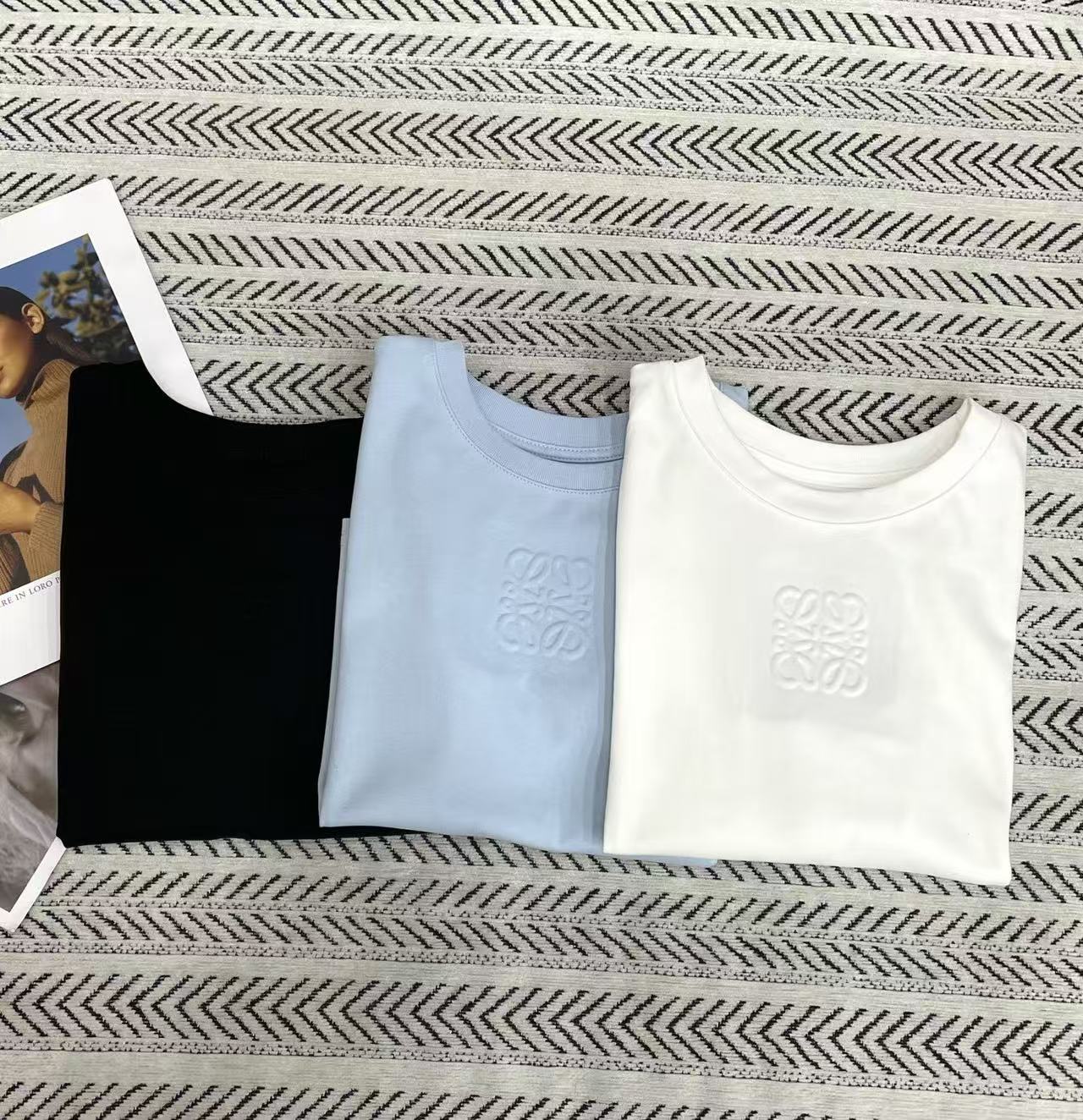 L0WEW 刺繍ロゴTシャツ【50%割引+送料無料】