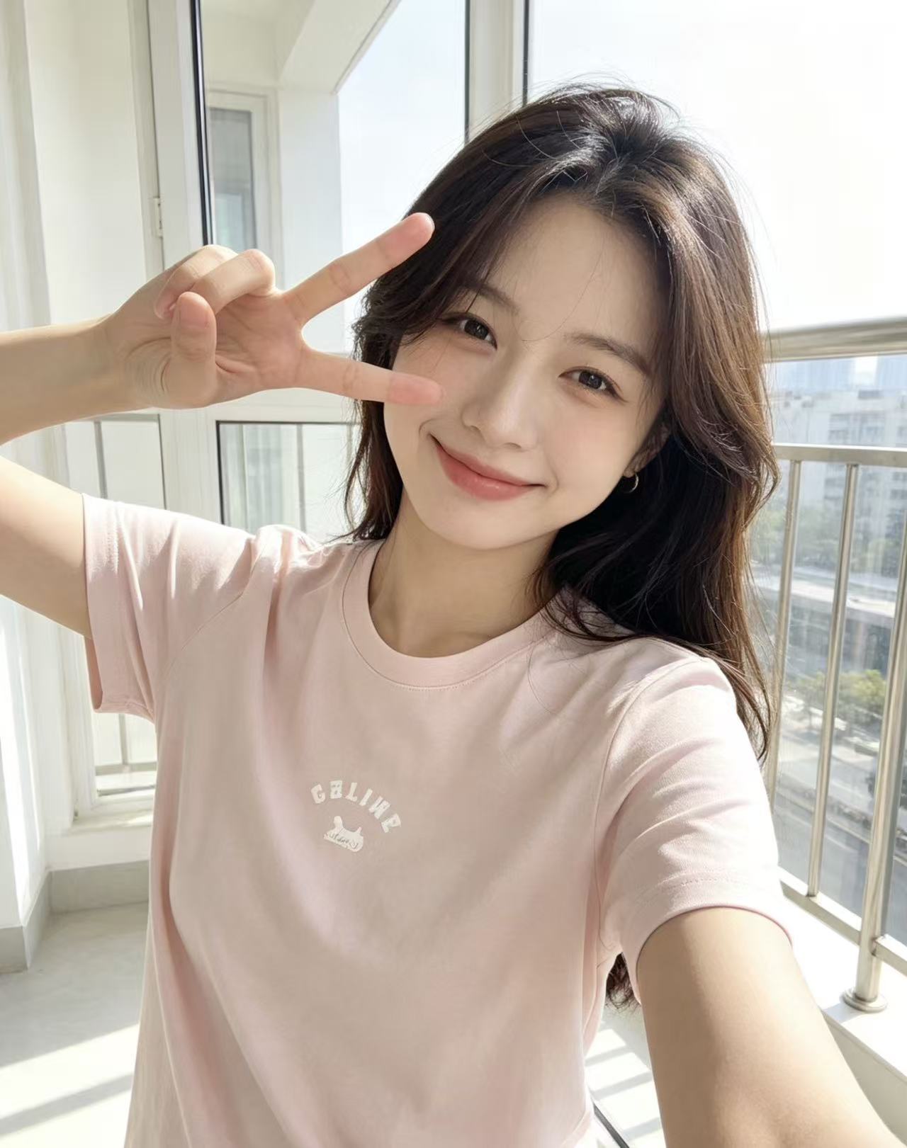 CEL1NE レターポニーTシャツ【50％割引+送料無料】