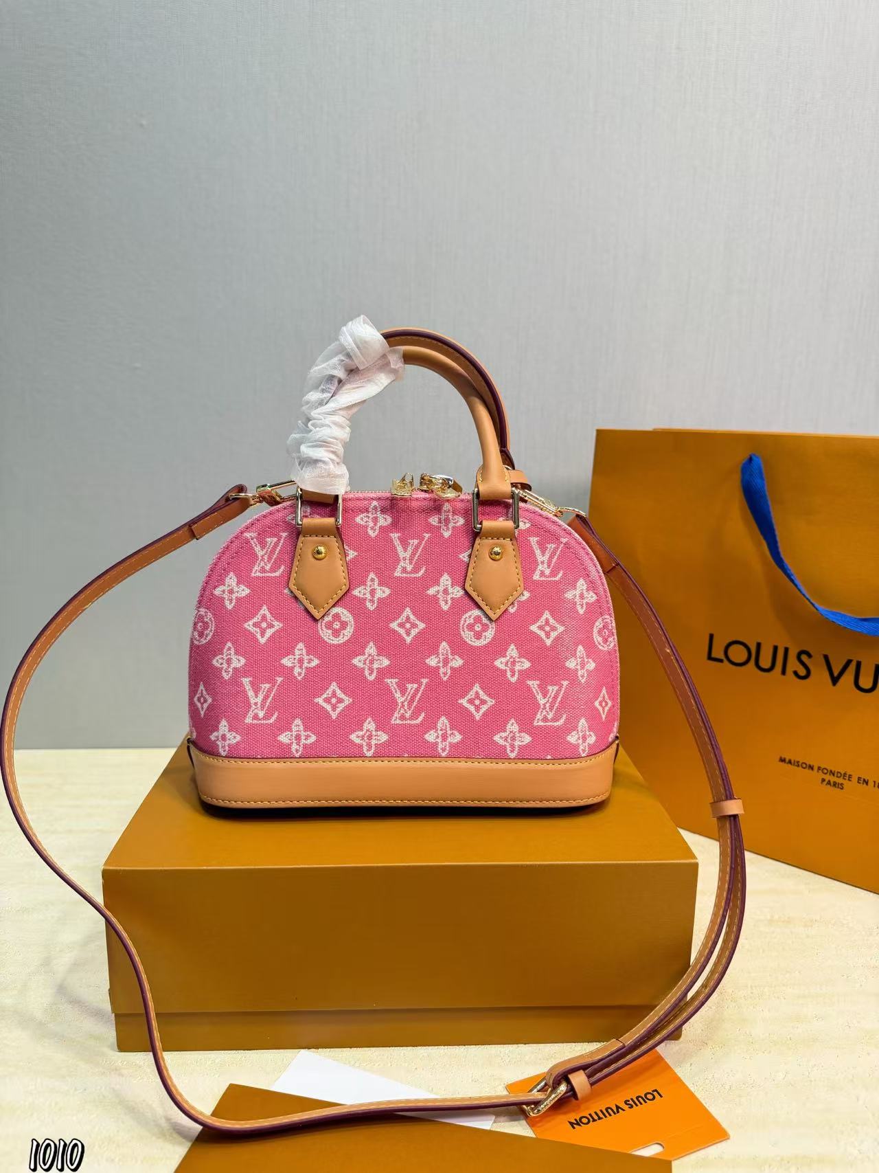 LVプリント シェルバッグ【50％割引+送料無料】