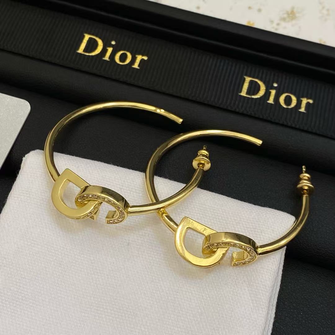 DIOR ミニマリスト フープピアス【50％割引+送料無料】