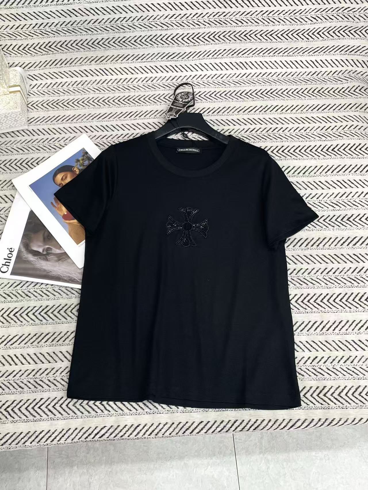 Chr0me Hearts ビーズロゴTシャツ【50%割引+送料無料】