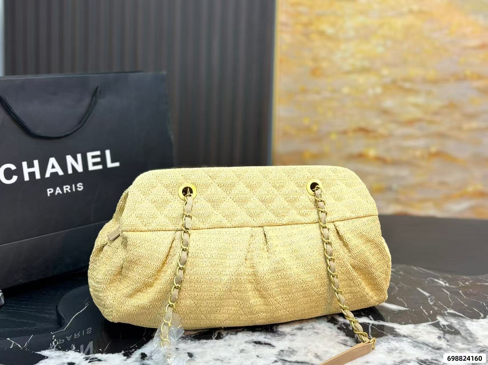 CHANE1 キルティングチェーンバッグ【 50％割引+送料無料】