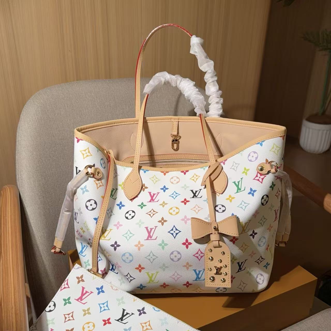 LV カラフル・ショッピング・トート【 50％割引+送料無料】