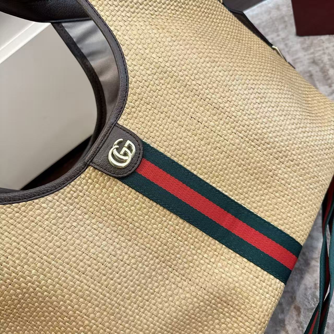 GUCCI ストロートートバッグ【50％割引+送料無料】
