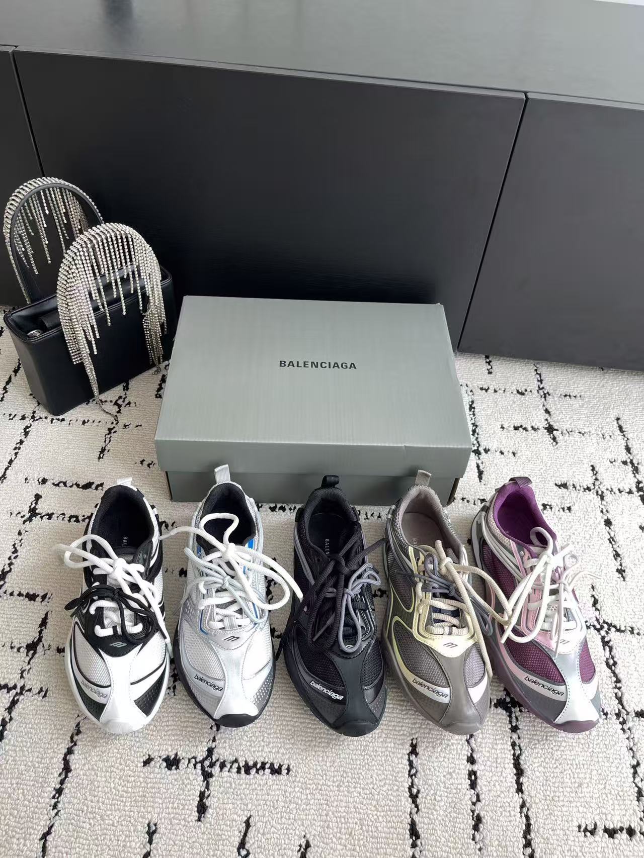 BALENC1AG 高品質レースアップカジュアルシューズ【50％割引+送料無料】