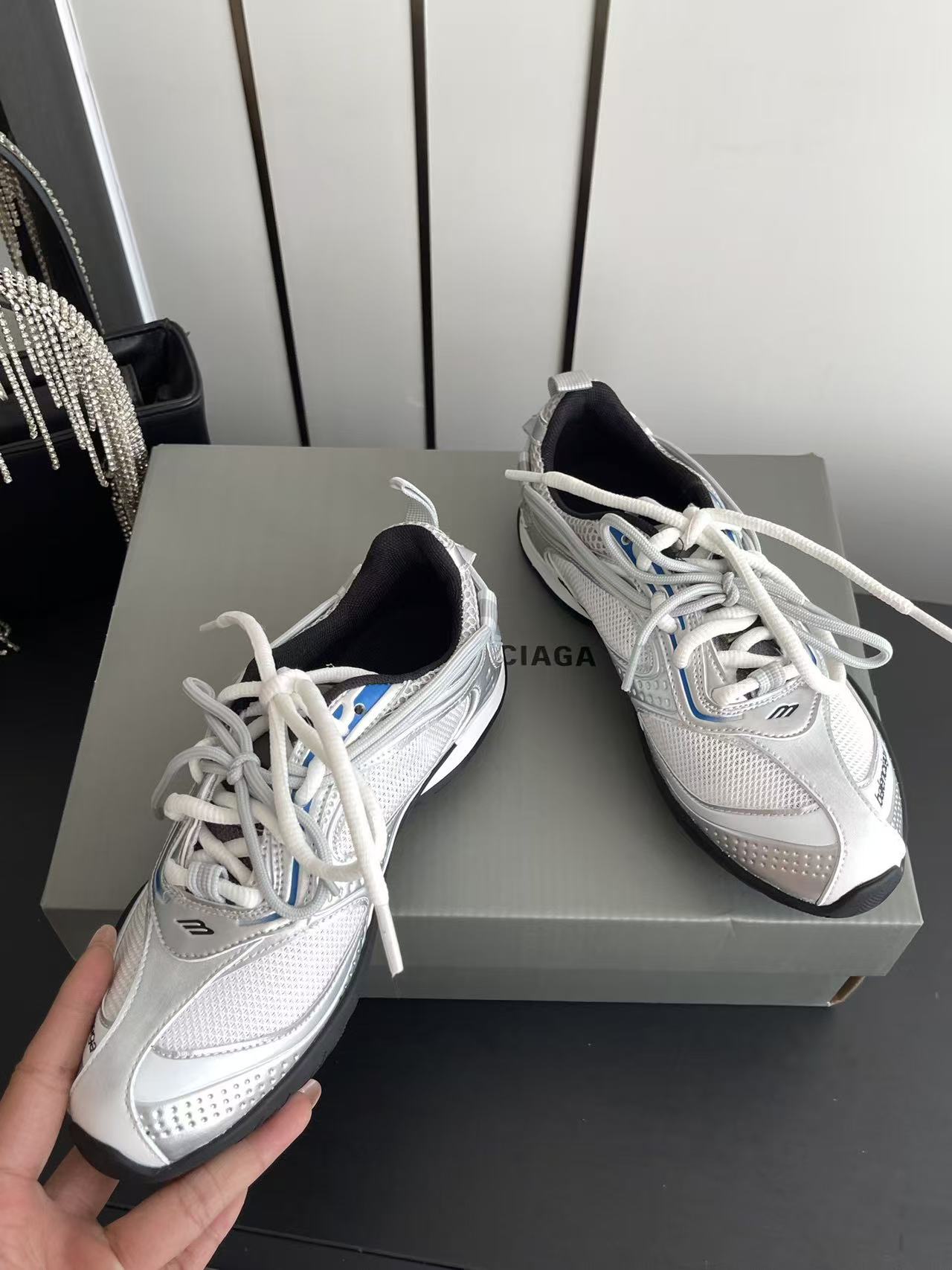 BALENC1AG 高品質レースアップカジュアルシューズ【50％割引+送料無料】