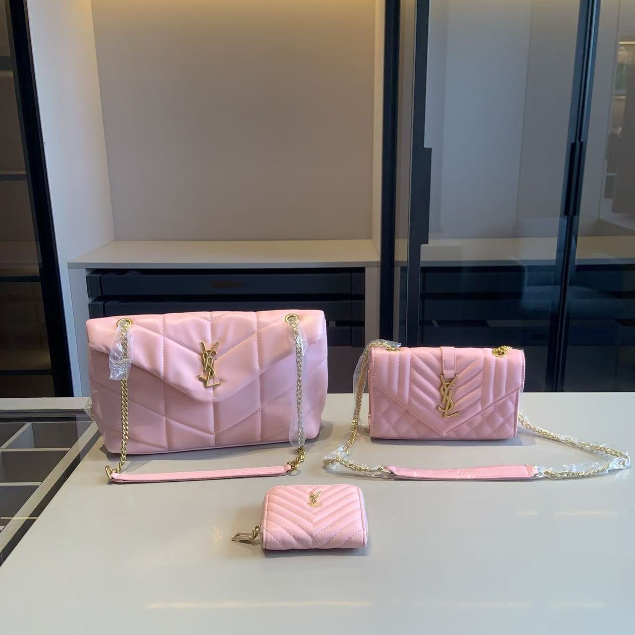 【YSL】コンビネーション3点セット【50％割引+送料無料】X806