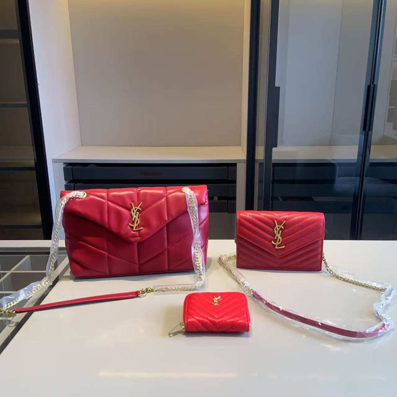 【YSL】コンビネーション3点セット【50％割引+送料無料】X805