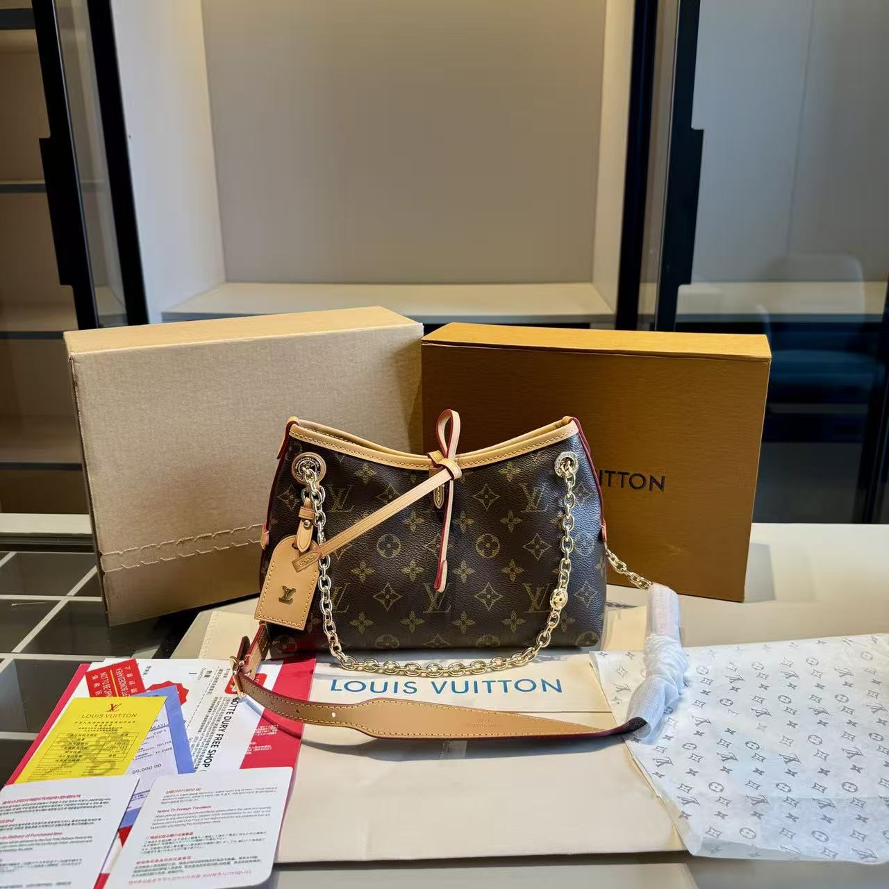 LV carryall BBトートバッグ【50％割引+送料無料】