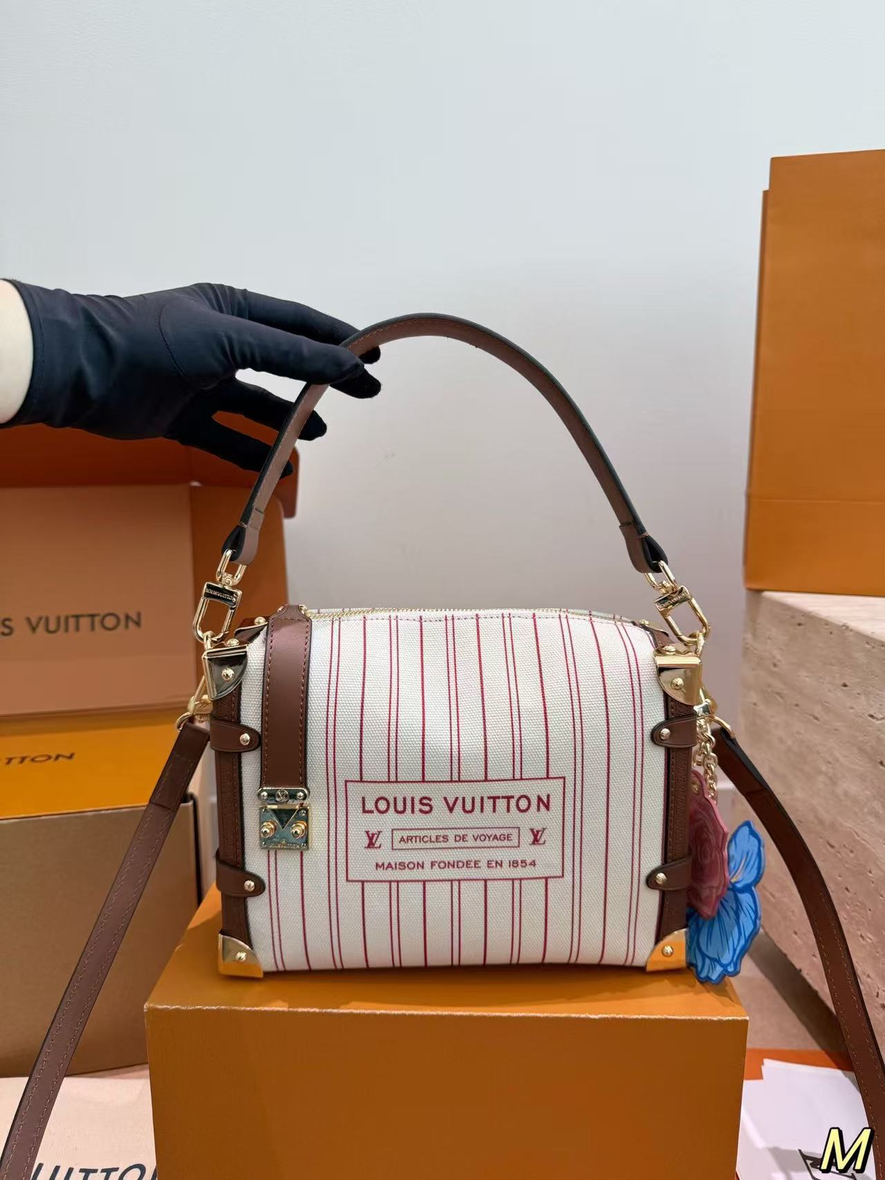 LV side trunkハンドバッグ【50％割引+送料無料】