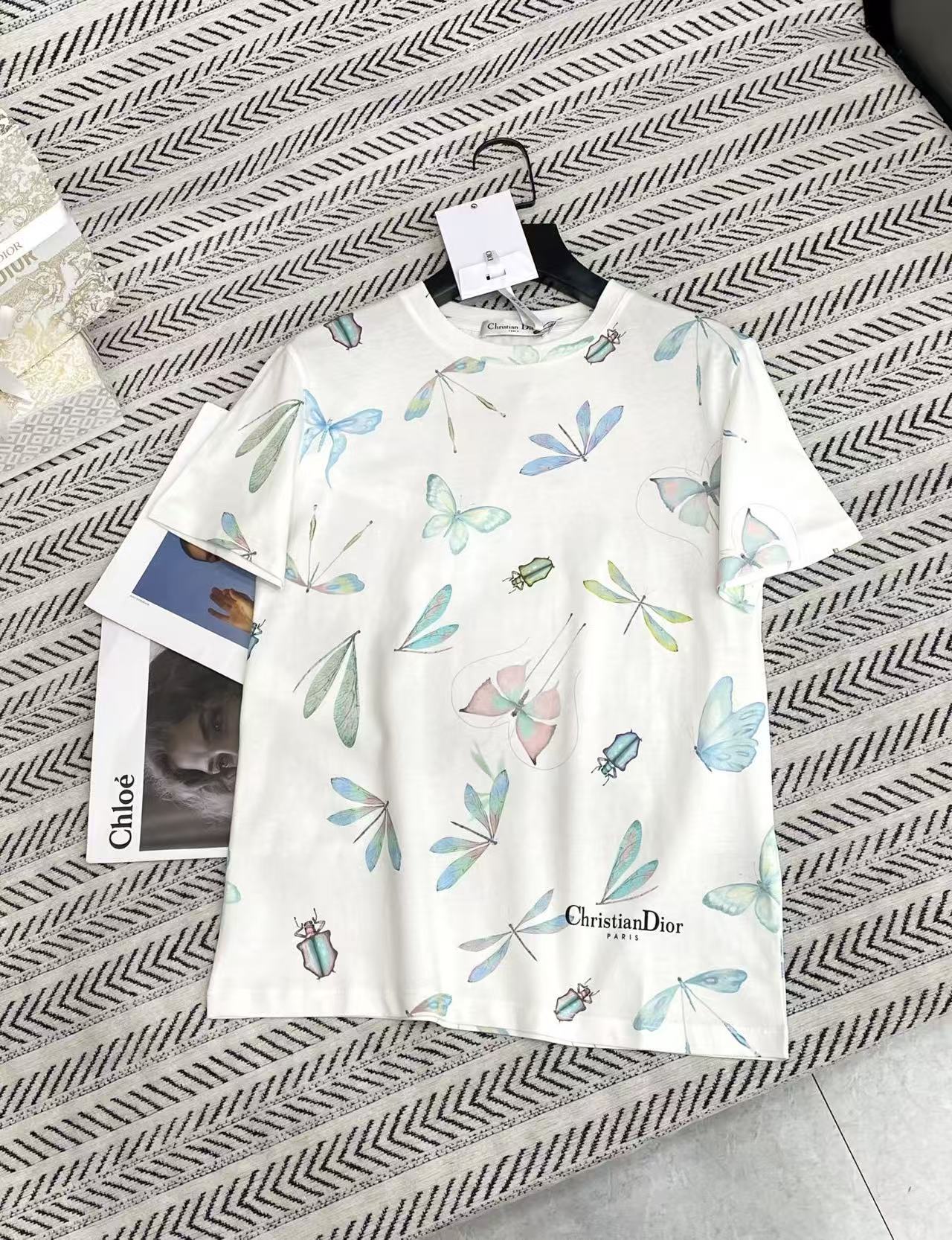 DI0Rトンボの昆虫Tシャツ【50％割引+送料無料】