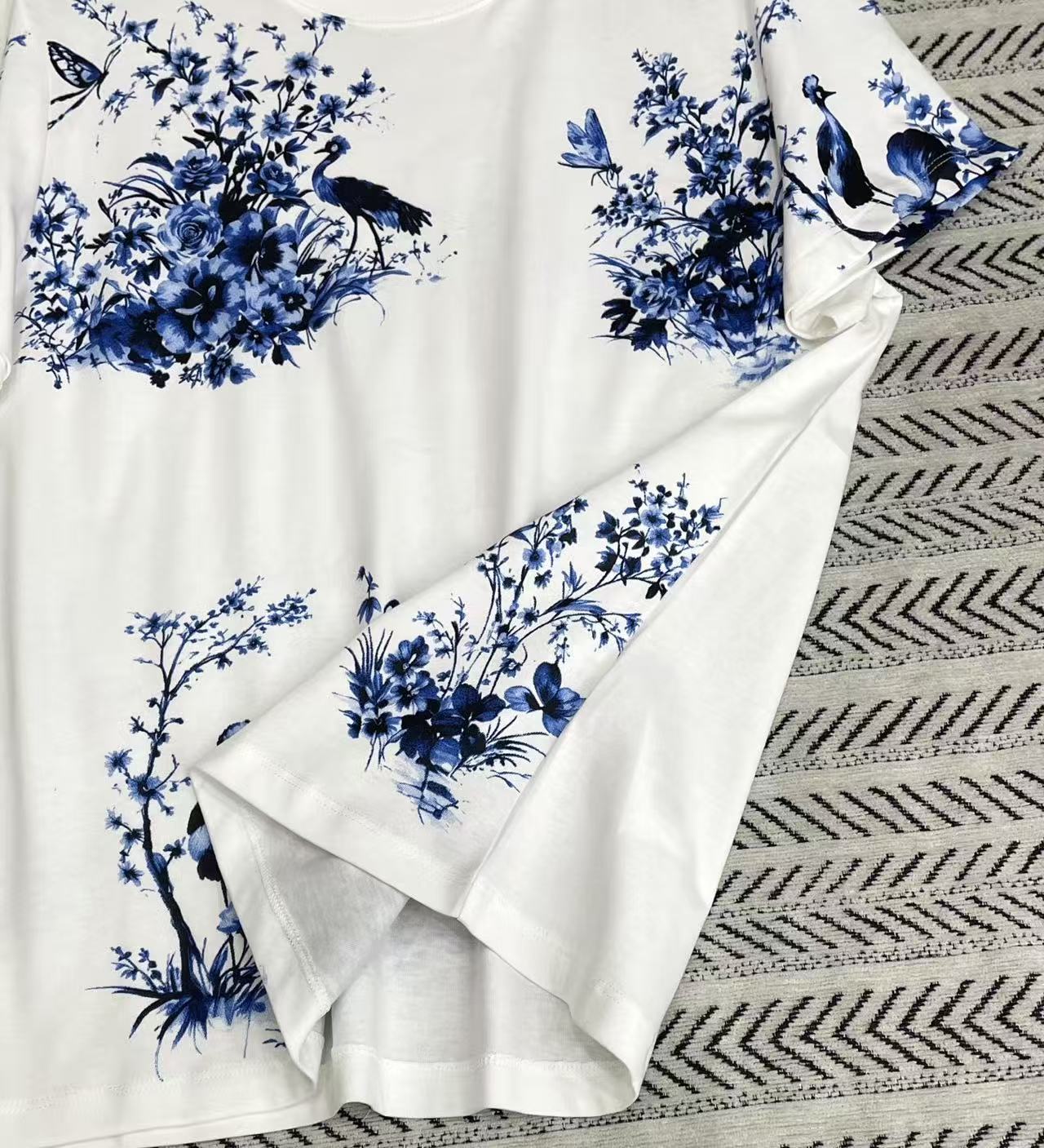 DI0Rフラミンゴ柄Tシャツ【50％割引+送料無料】