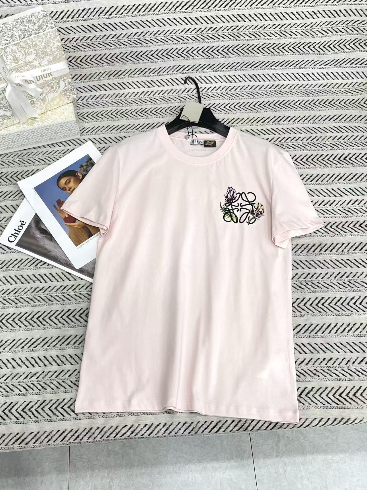 L0WEW 刺繍ロゴTシャツ【50％割引+送料無料】