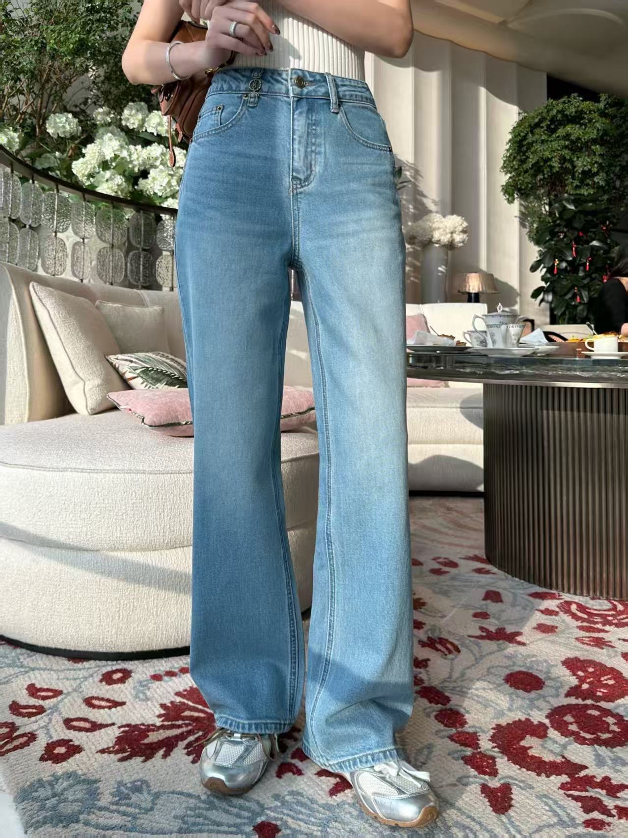 YSL 高品質シンプルジーンズ【50％割引+送料無料】