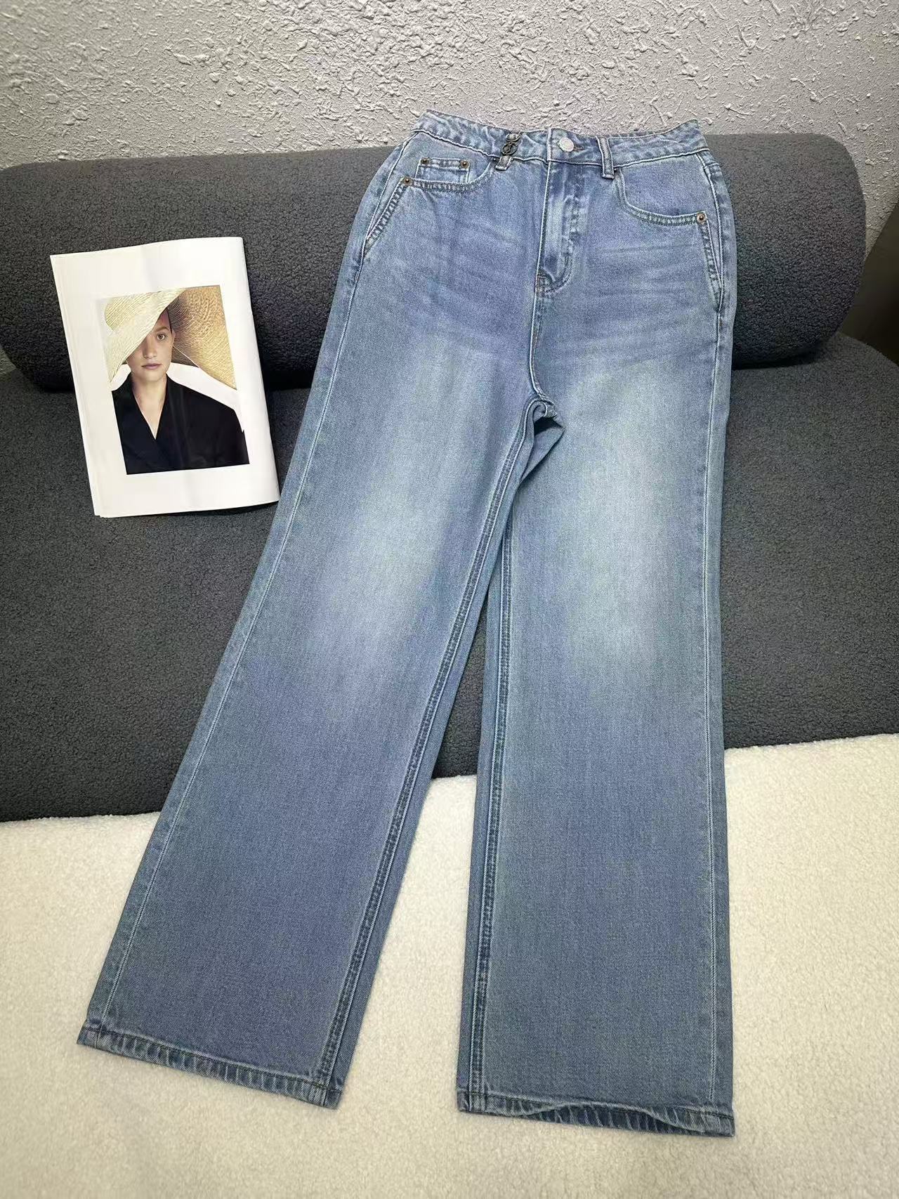 YSL 高品質シンプルジーンズ【50％割引+送料無料】