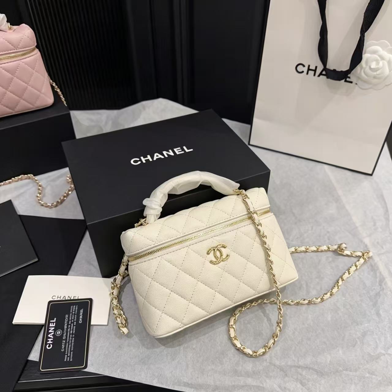 [Copy]👜CHANE1 シャネルのラウンドバッグ【50％割引+送料無料】🥯