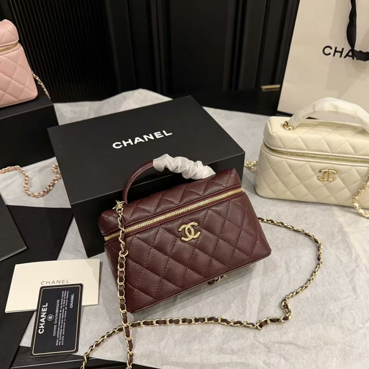 [Copy]👜CHANE1 シャネルのラウンドバッグ【50％割引+送料無料】🥯