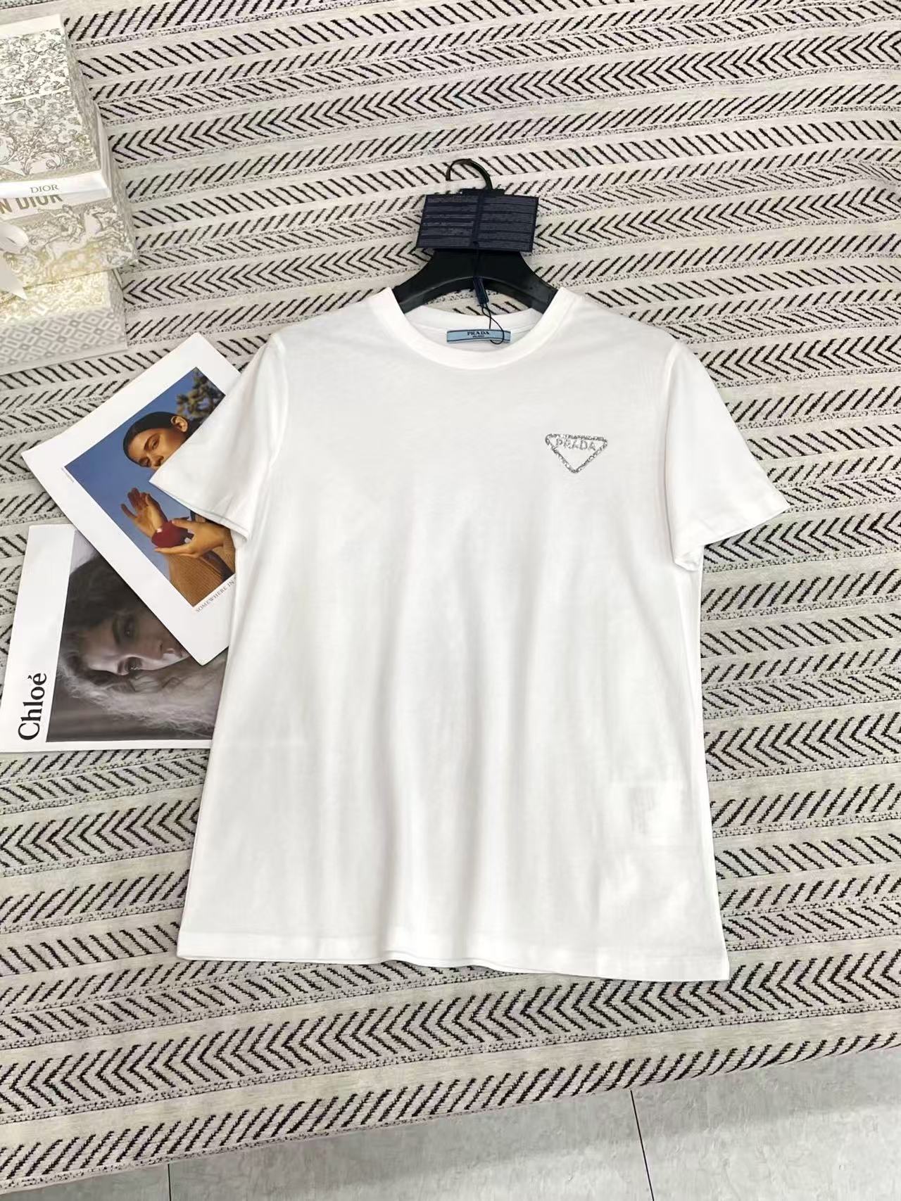 PR4DA ラインストーンレターTシャツ【50％割引+送料無料】