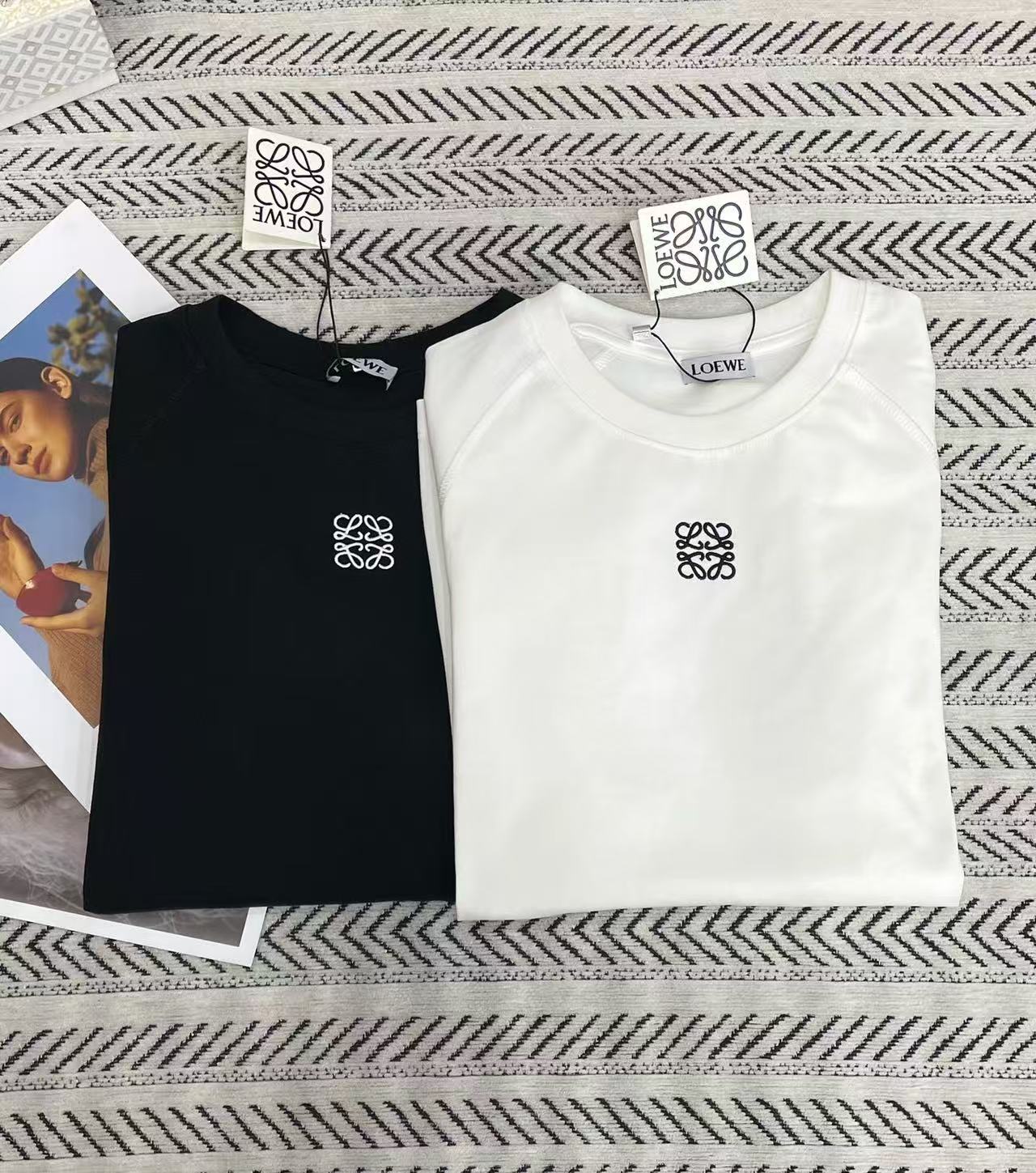 L0WEW 刺繍ロゴTシャツ【50％割引+送料無料】