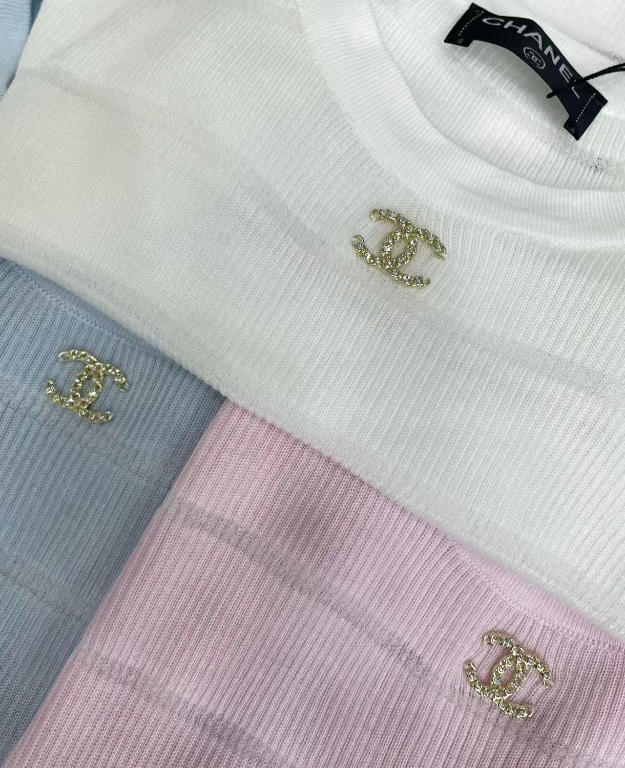 CHANE1ロゴ入りテンセルセーター【50%割引+送料無料】