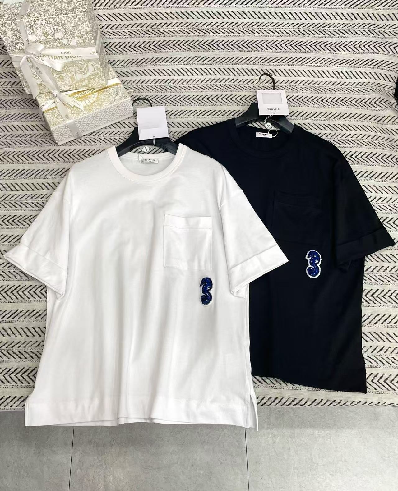 CHANE1 シンプルポケットTシャツ【50％割引+送料無料】
