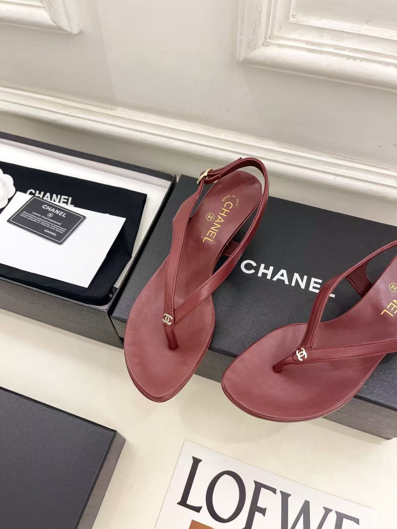 CHANE1 高品質ダブルCチャンキーヒールハイヒール【50%割引+送料無料】