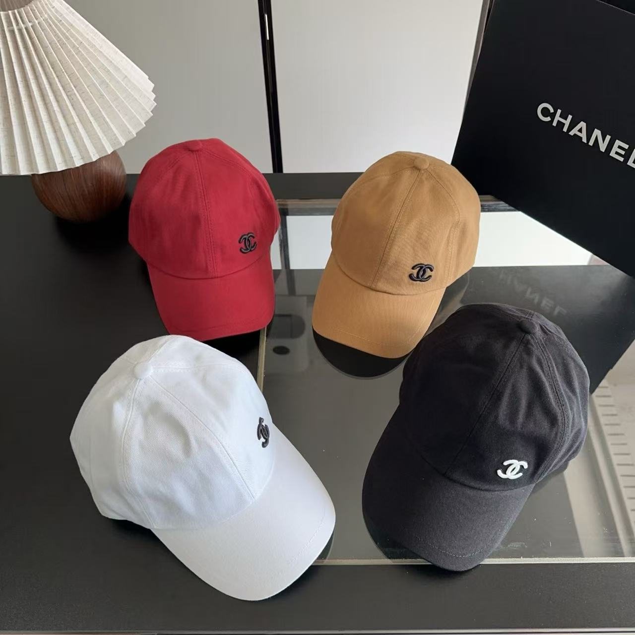 CHANE1 ダブルC ベースボールキャップ【50％割引+送料無料】