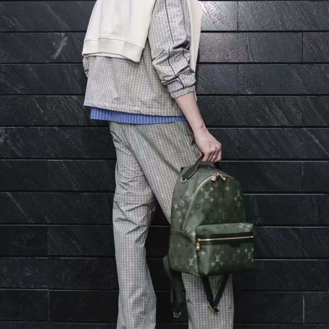 LV Discovery メンズ レザーバックパック【50％割引+送料無料】
