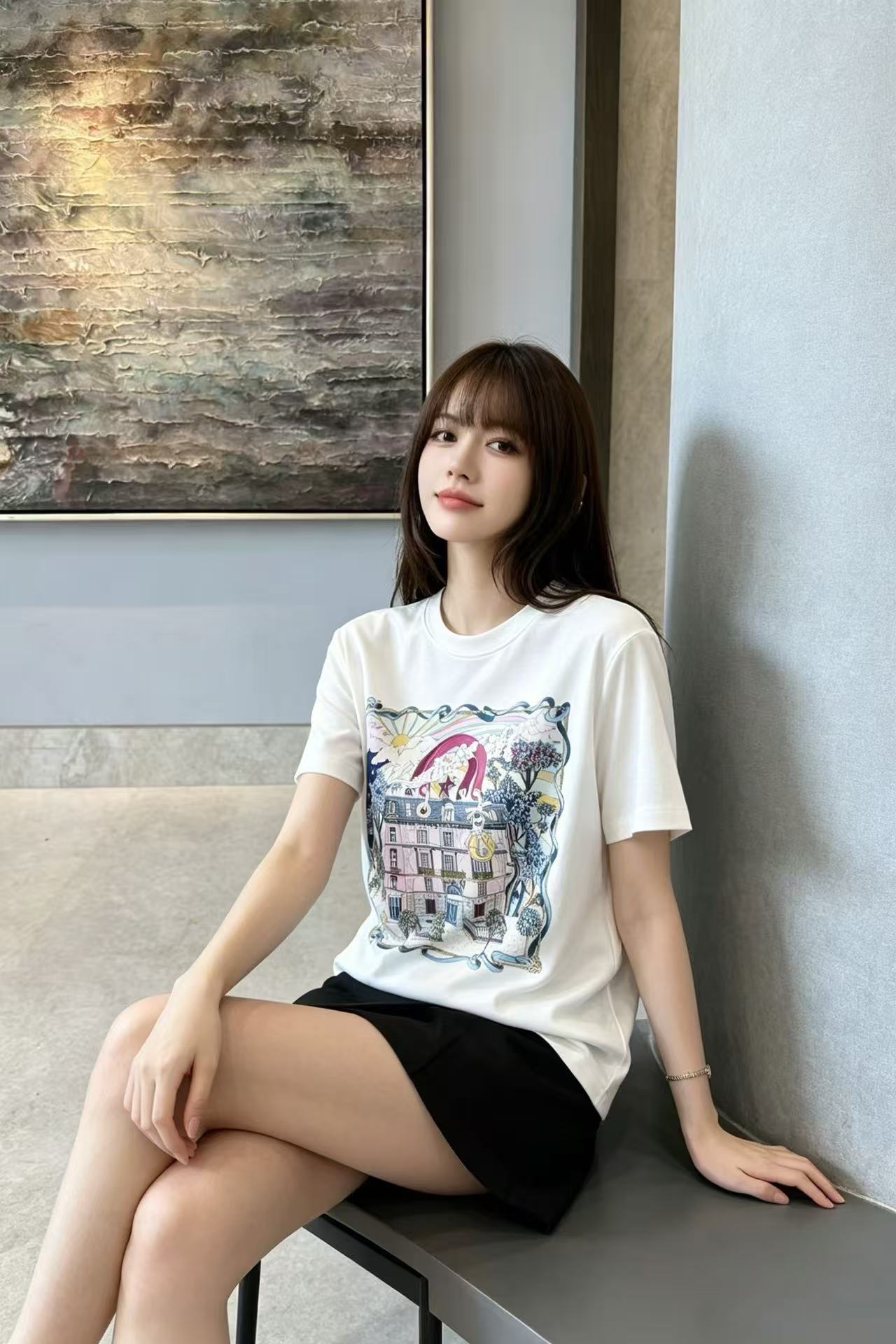 DI0RドリーミーなプリントTシャツ【50％割引+送料無料】
