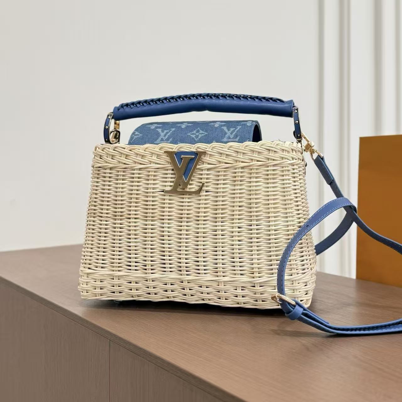 LV ウーブンラタン ハンドバッグ【50％割引+送料無料】