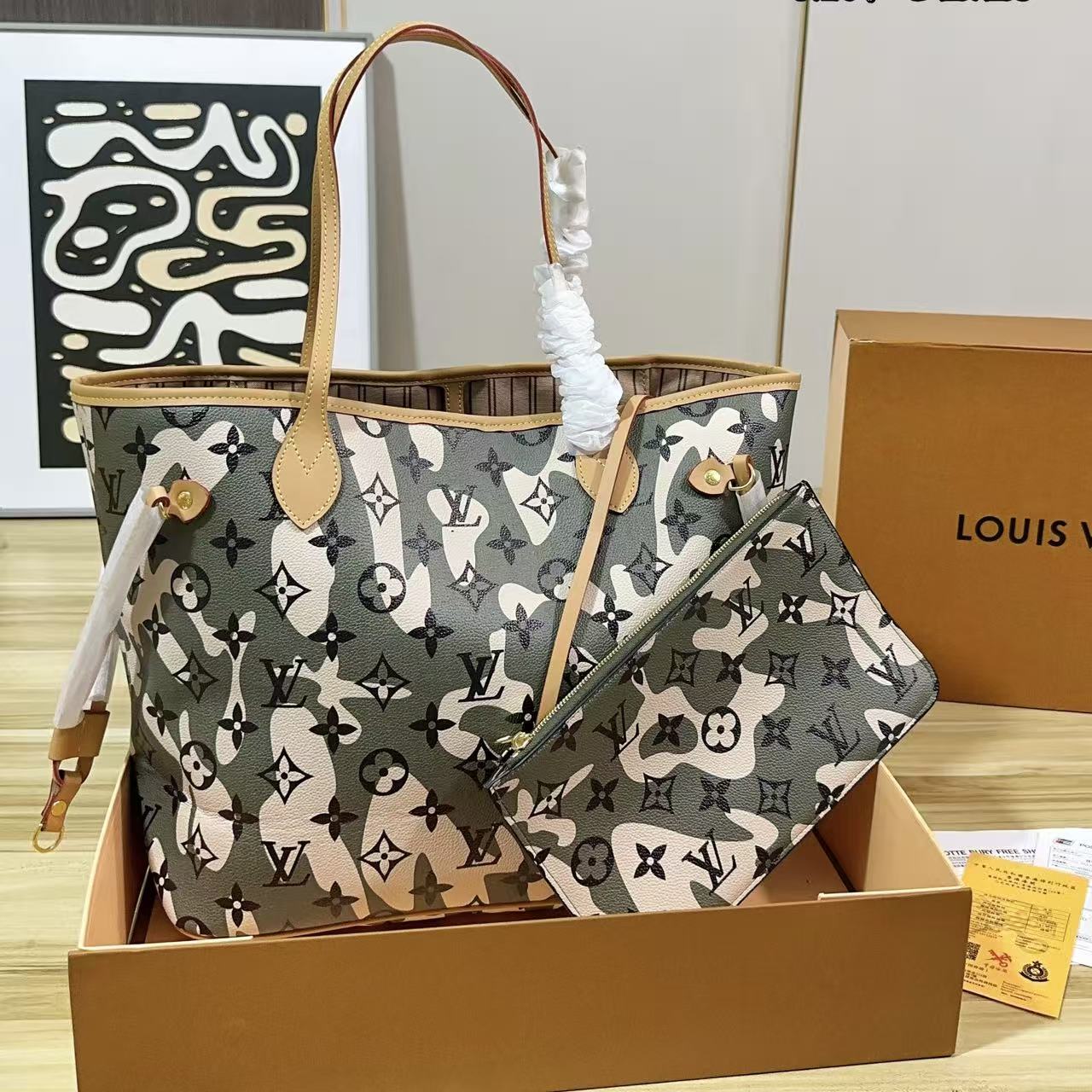 LV Neverfullショッピングバッグ【50％割引+送料無料】