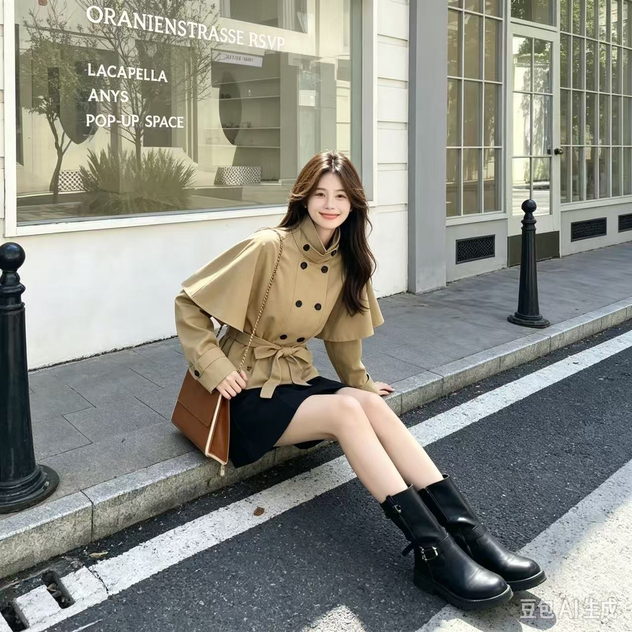 DIOR ケープコート【50％割引+送料無料】