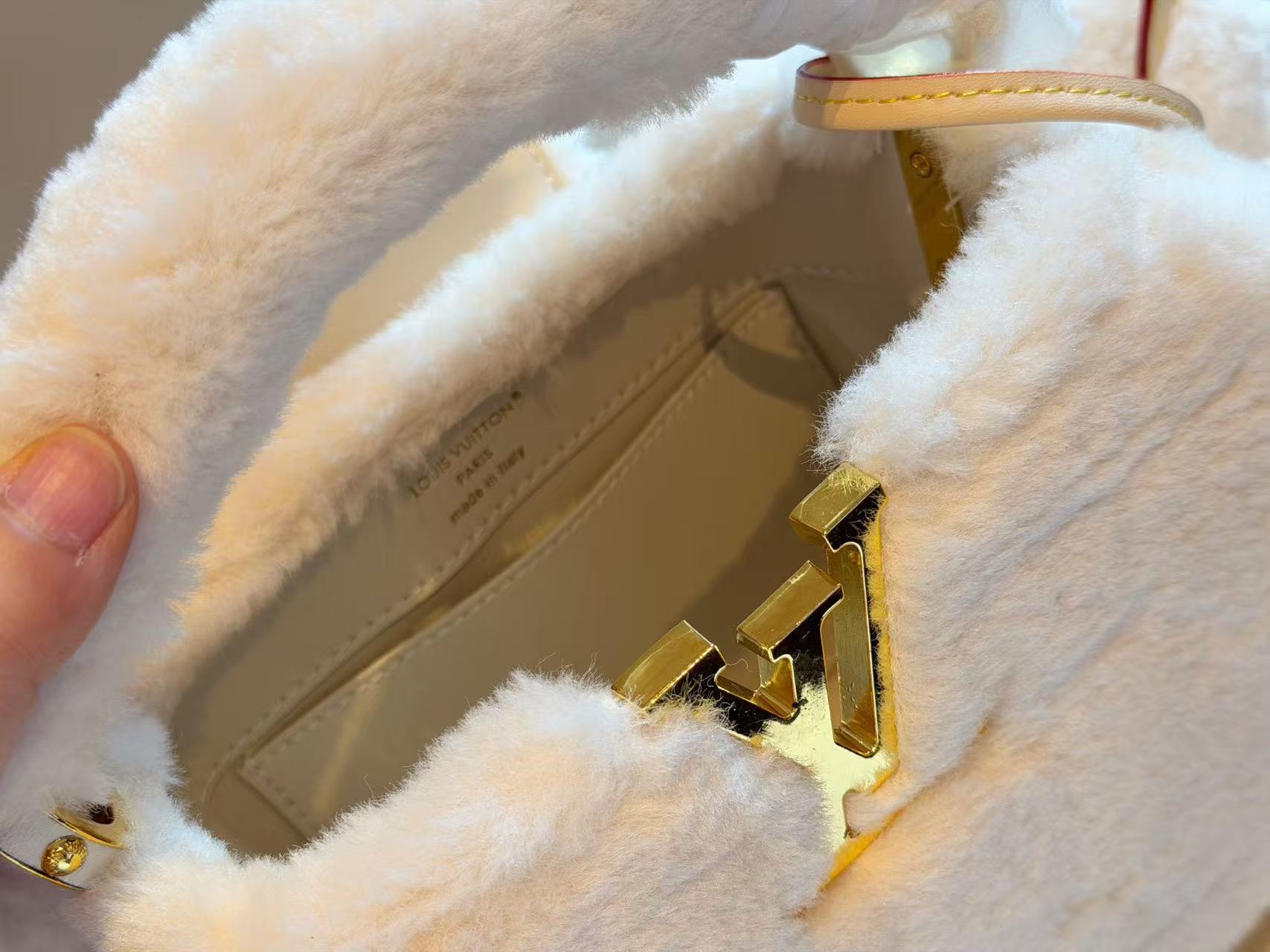 LV ウール製ハンドバッグ【50％割引+送料無料】