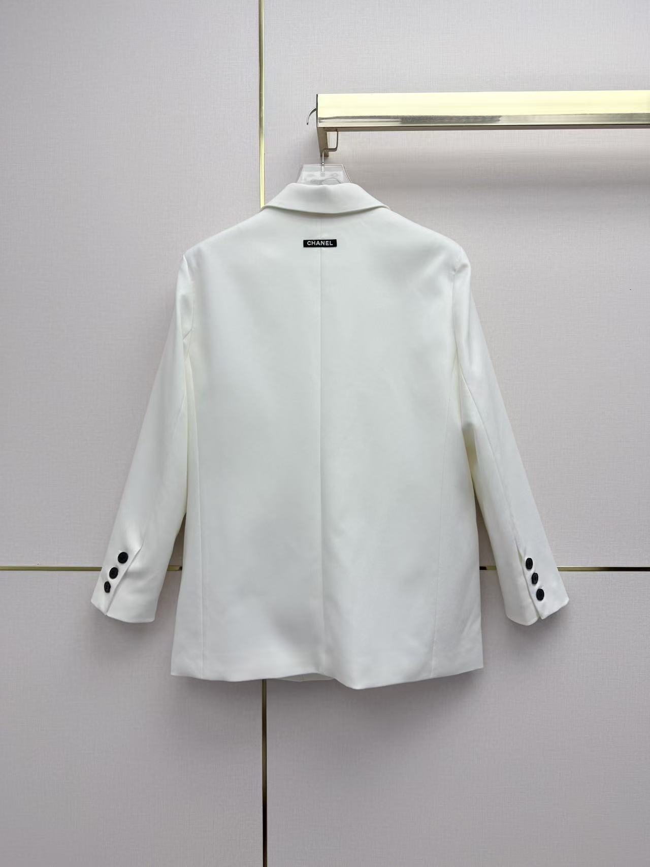 CHANE1 ダブルC シンプルスーツジャケット【50%割引+送料無料】