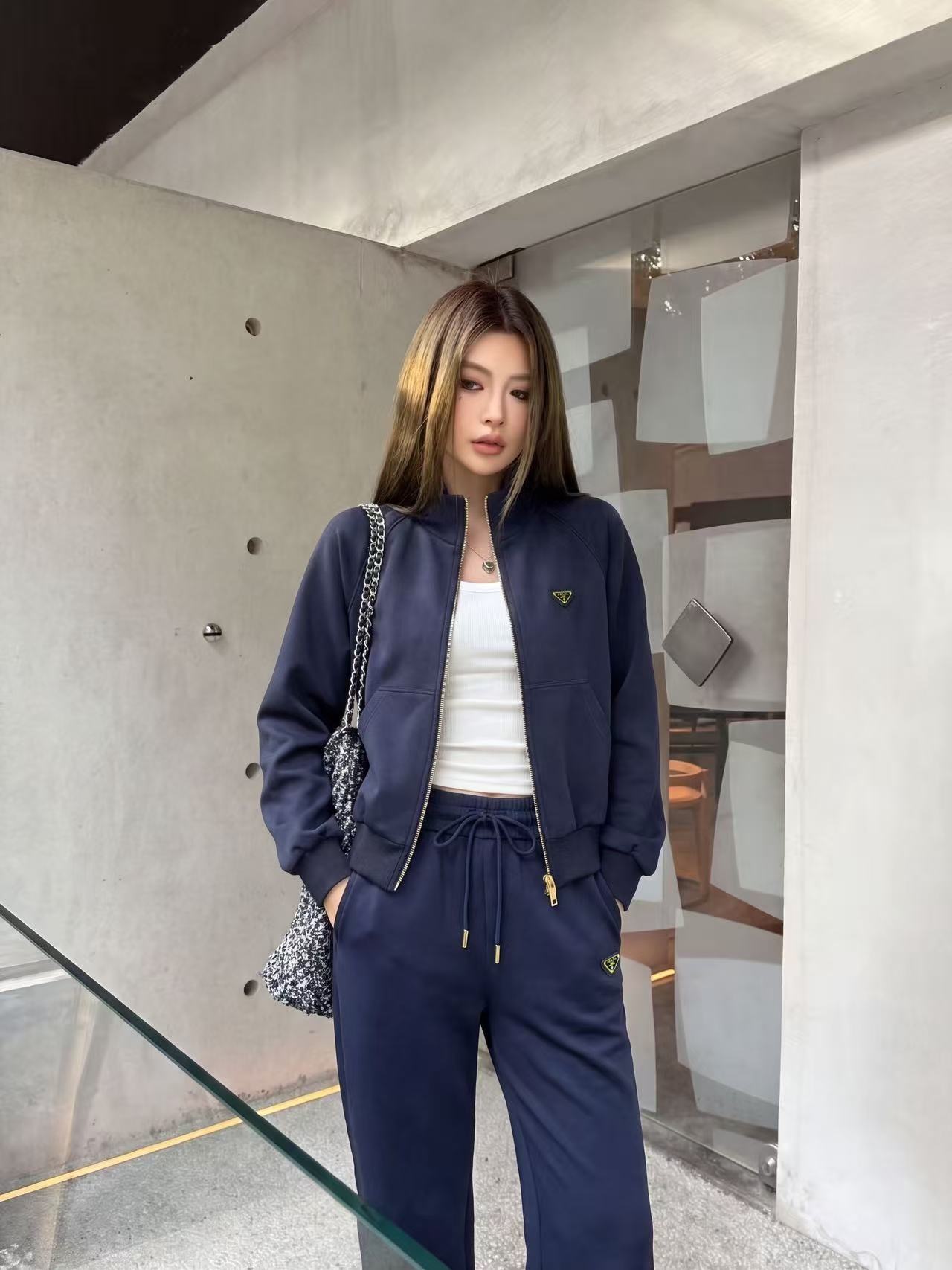 PR4DA ジップアップジャケット&ロングパンツ セットアップ【50%割引+送料無料】