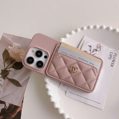 [CHANE1]24新着📿ライチレザー携帯電話ケース📿📱パール【50％割引+送料無料】