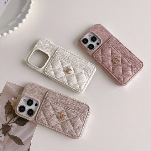 [CHANE1]24新着📿ライチレザー携帯電話ケース📿📱パール【50％割引+送料無料】