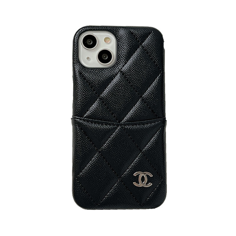 [CHANE1]👄レザーダイヤモンドパターン携帯電話ケース📱【50%オフ+送料無料】