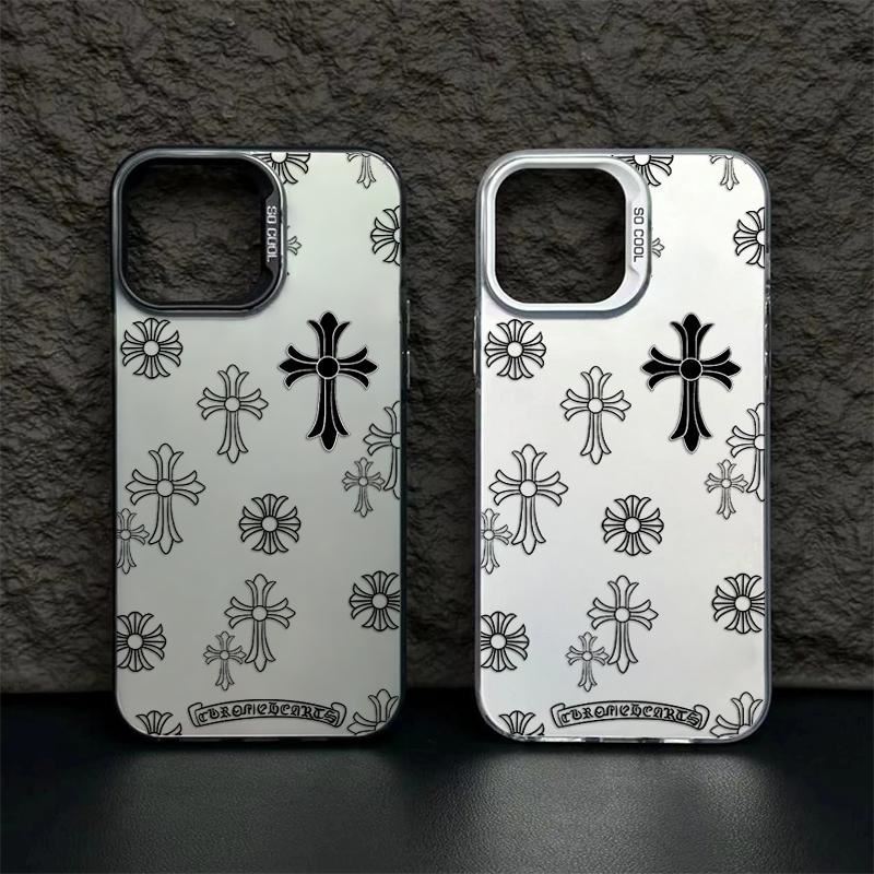 [Chr0me Hearts]24新着シリコンプリント携帯電話ケース📱【50％割引+送料無料】