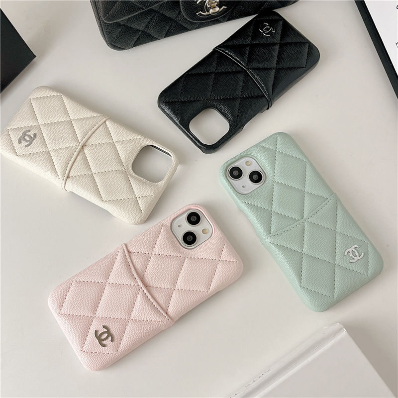 [CHANE1]👄レザーダイヤモンドパターン携帯電話ケース📱【50%オフ+送料無料】
