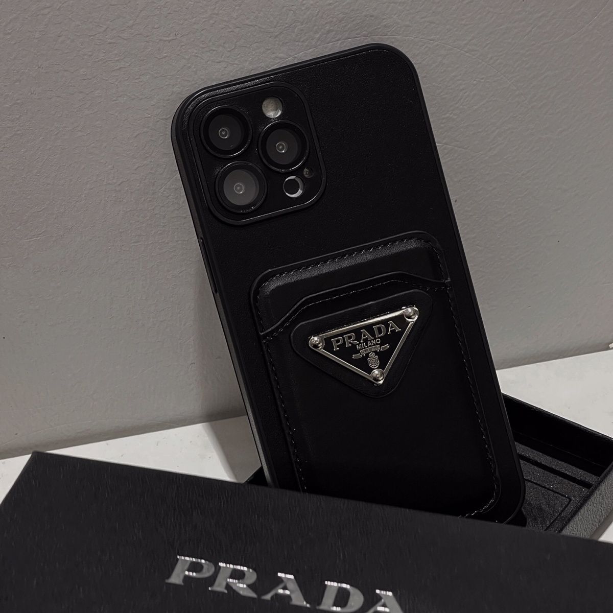 [PRAD4]👄プラダ カードホルダー 携帯電話ケース📱【50%オフ+送料無料】