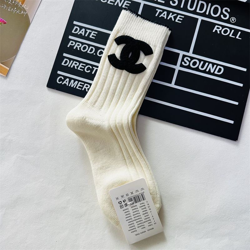 🧦[CHANE1]厚みのある二本針ソックス【50％割引+送料無料】🧦