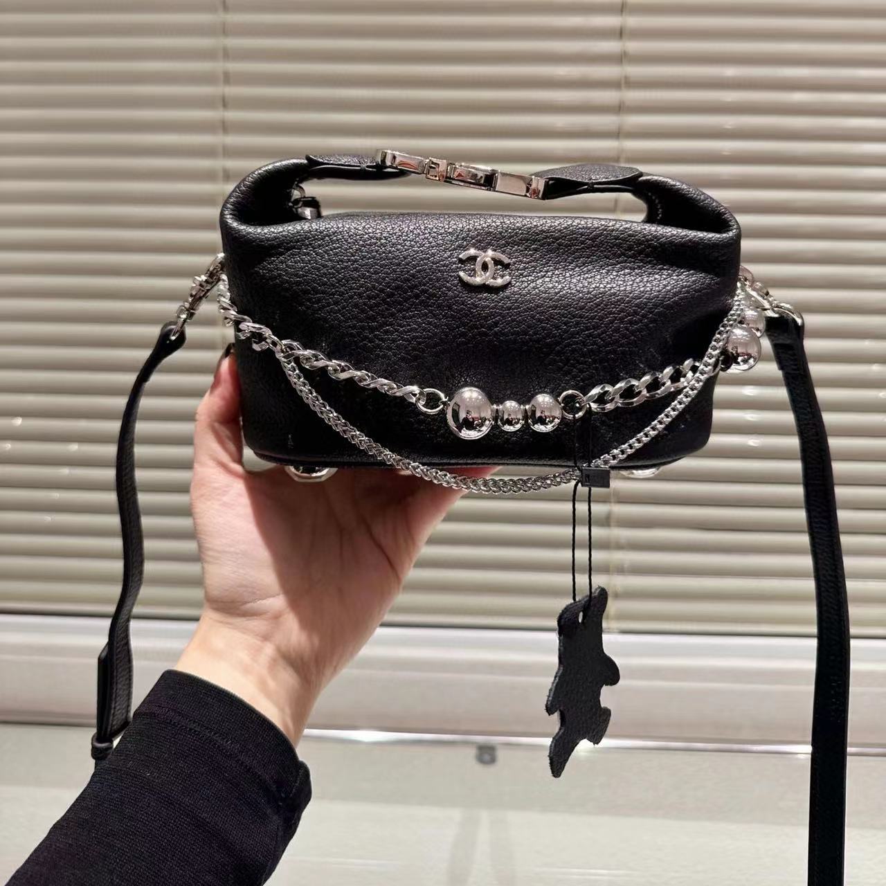 CHANE1 ボックスハンドバッグ【50％割引+送料無料】