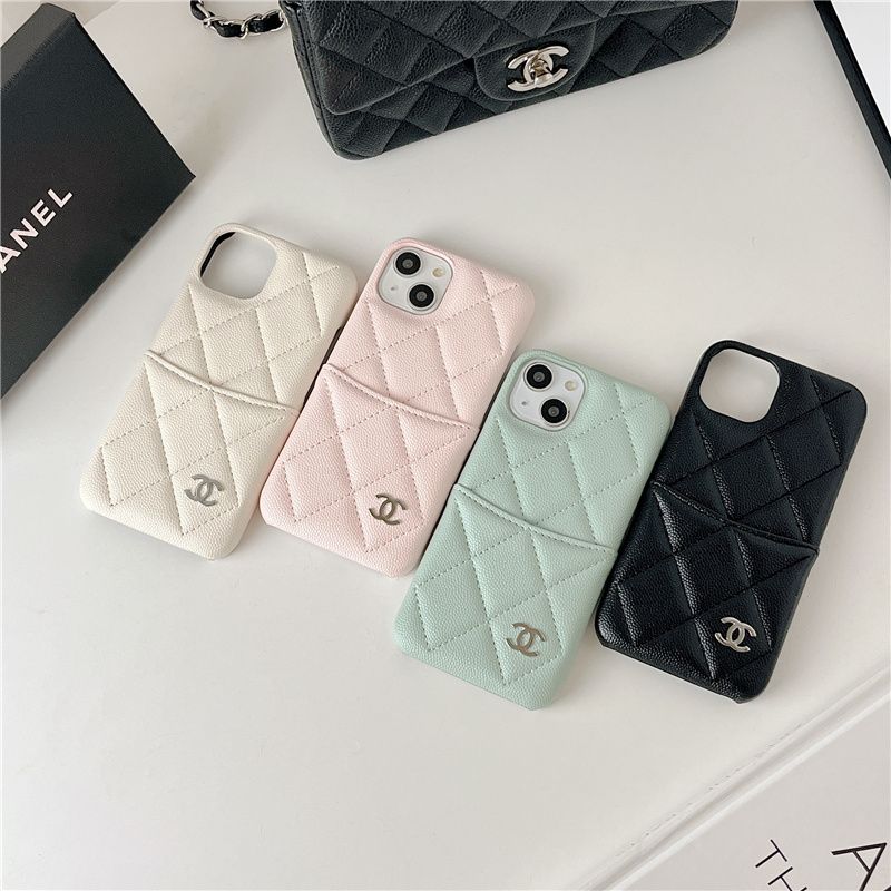 [CHANE1]👄レザーダイヤモンドパターン携帯電話ケース📱【50%オフ+送料無料】