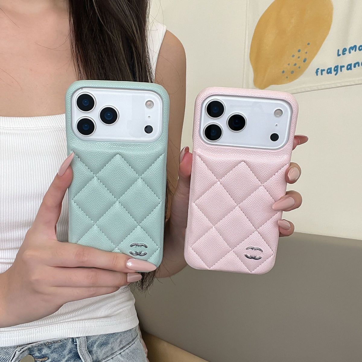 📱シャネルのフルカバースマホケース💎