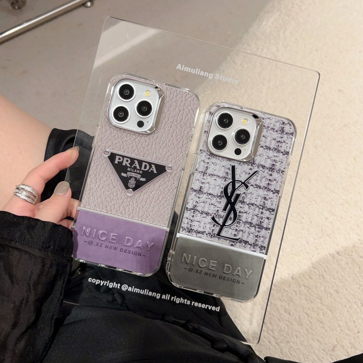 [CHANE1]👄プリント携帯電話ケース📱【50%オフ+送料無料】