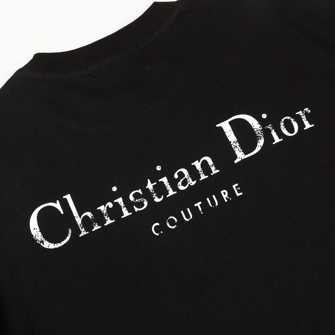 DI0R プリントロゴレターTシャツ【 50％割引+送料無料】